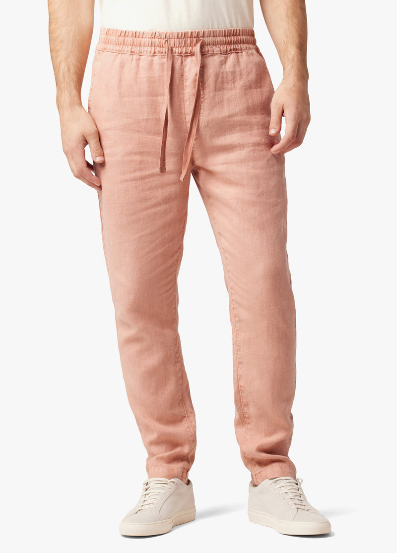 Mens Linen Drawstring Pants Straight Leg Trousers Bottoms Pocket Lace Up  Casual | eBay